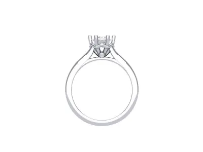 Wedding Ring  3D print model 99