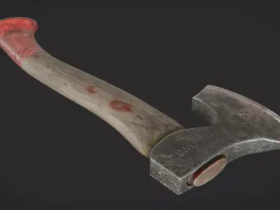 Axe and Matplus Project 3D model
