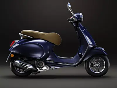 2020 Vespa Primavera 125 3D model