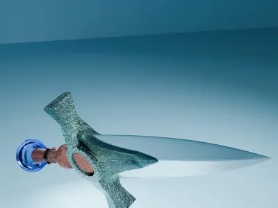 SWORD Low-poly 3D model 20