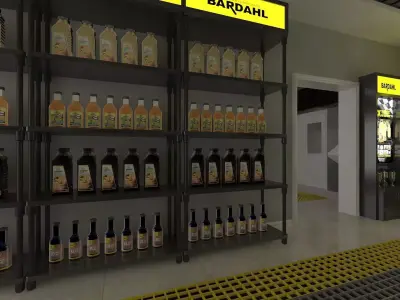 Car Service Garage 3D model purchase