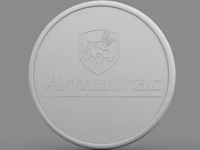 armatrac logo 3D model