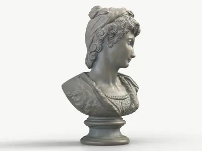 Classical Bust 006 3D model