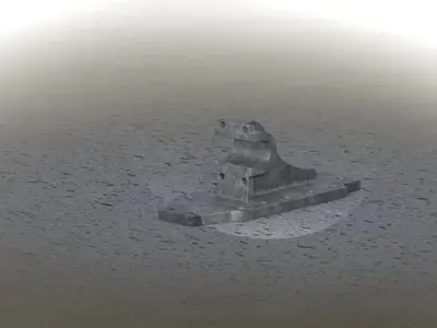 Support piece exercise  Free 3D model