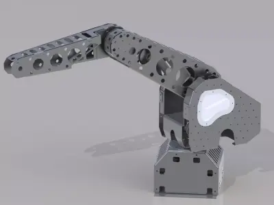 Arm Robot Free 3D model