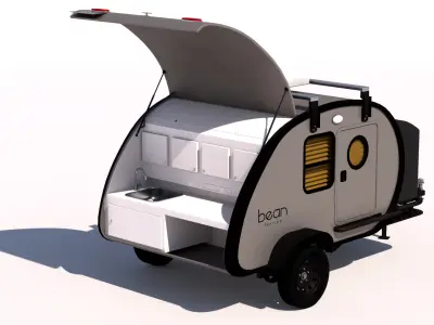 Bean Trailer 3D model