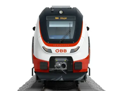 Bombardier TALENT 3 OBB Cityjet 3D model