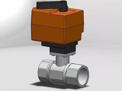 Solenoid valve M 11  4 inches Free 3D model