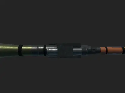 Launcher Gun 3D model