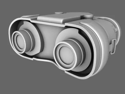 Binocular Prop 3D model