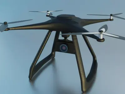 Quadcopter 3D model