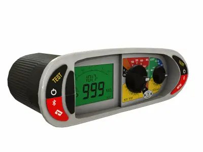 Megger MFT1735 Multifunction Tester Low Poly Low-poly 3D model
