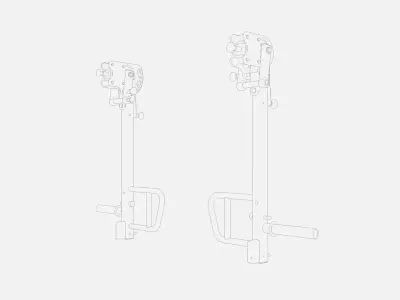 Jammer Arms Low-poly 3D model