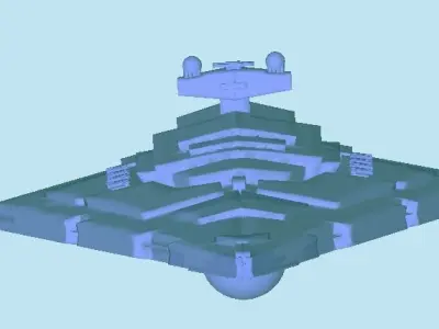 Imperial Star Destroyer 3D print model