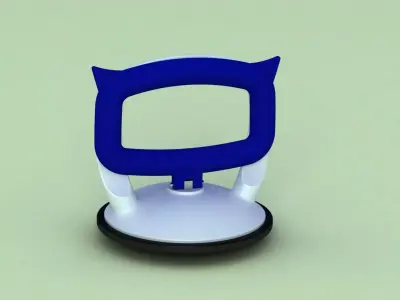Suction cup-vantuz 3D model