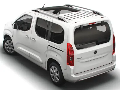 Opel E Combo Life 2022 3D model