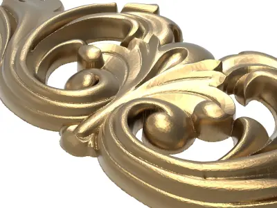  decorative pattern ready for 3D printing 3D model