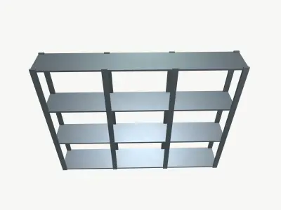 Industrial Rack 3D model buy