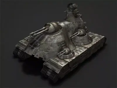 Sci-fi Military Pack Pro 3D model