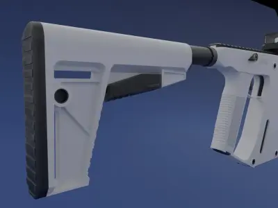 Kriss Vector Gen II Low-poly 3D model