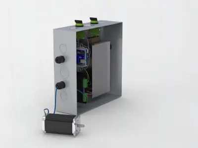 Motor control system 3D model