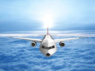 boeing 777 Free 3D model purchase