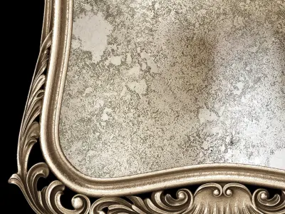 Oficina Inglesa Clemence classical mirror 3D model