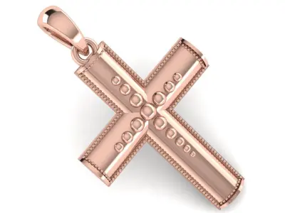 CROSS PENDANT CR171 3D print model