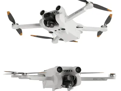 DJI Mini 3 Pro 3d Model 3D model