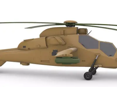 Eurocopter EC665 Tiger - High Detail 3D print model