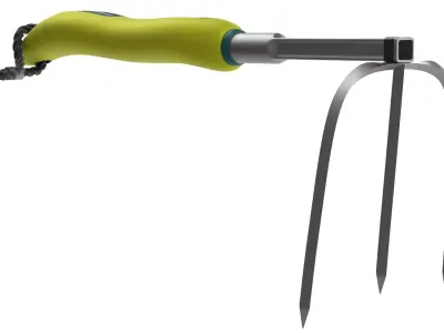 Garden Tool Hand Fork 3D model