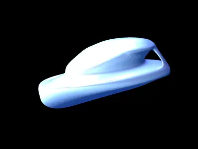 yatch sketch Free 3D model