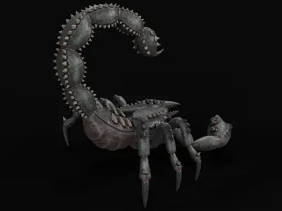 Scorpion Animation and Texture Pack 3D model 3D model