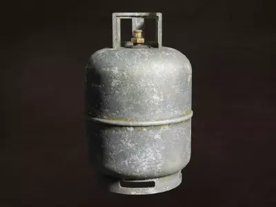 Tank Cylinders Bombonas Series Content Flux Tools G2 N4-6 3D model