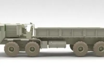 military trunks  3D model