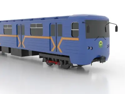 Subway Train 81-7080 1st Generation Low 3D Model Pack