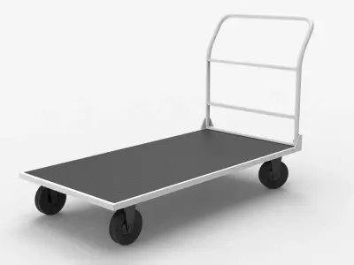 HANDCART 02-WHITE 3D model
