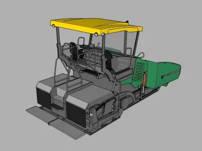 Finisseur Vogele SUPER 1600-3i - Vogele SUPER 1600-3i finisher 3D model