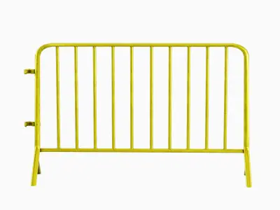 Fence Barrier 04 Low-poly 3D model