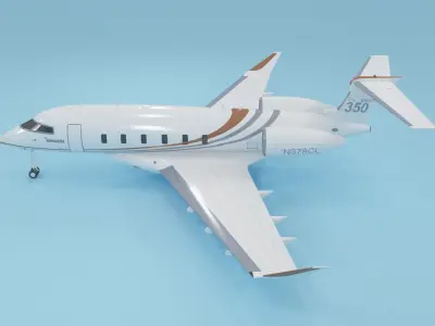 Plane 04 3D model