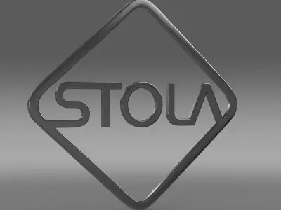 stola logo 3D model by Sergey