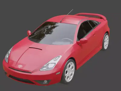 toyota celica 2000 3D model