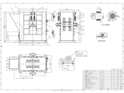 630mm ELEVATOR MACHINE  3D model