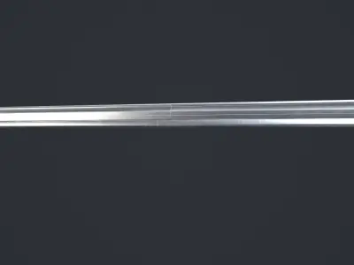 Sword Low-poly 3D model 90