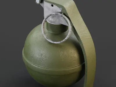 Grenade M67 3D model