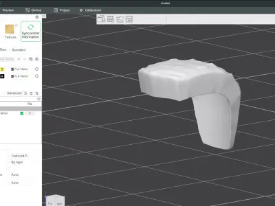 Custom3Dprint Minifigure Accessory - Minifigure Hair S2 - 063 3D print model