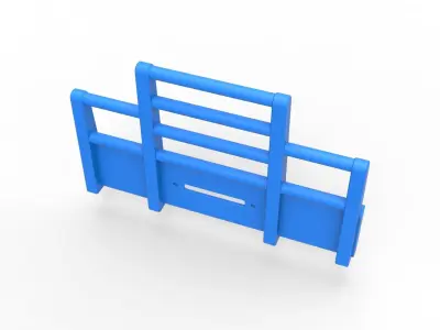 Moose bumper for semi truck V2 Scale 1 to 25 3D print model