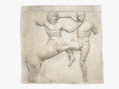 Parthenon Metopes 3D model
