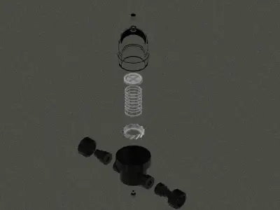 Bag Filter Free 3D model