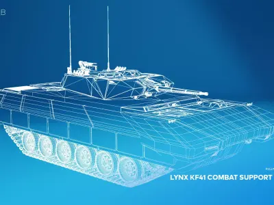 Lynx KF41 Combat Support Vehicle 3D model